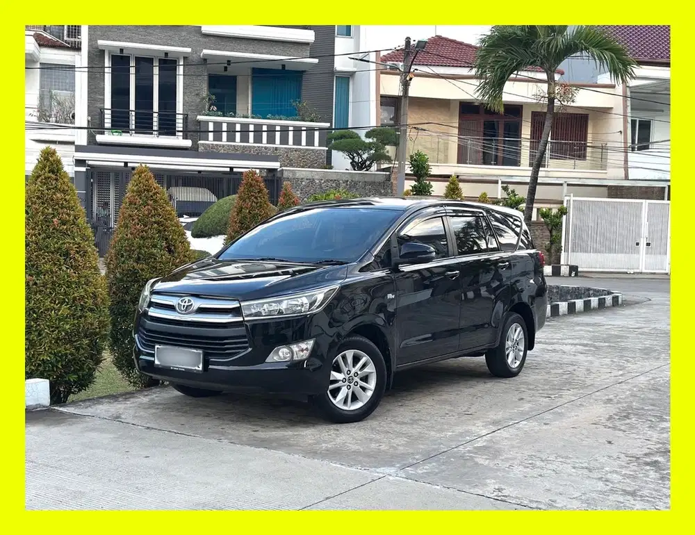 Toyota Kijang Innova Reborn Tipe G 2.0 Bensin Tahun 2018 Warna Hitam