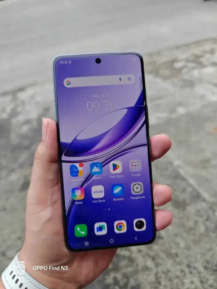 Vivo v50 5G violet ram12/256gb GRS resmi 11bln mantap x