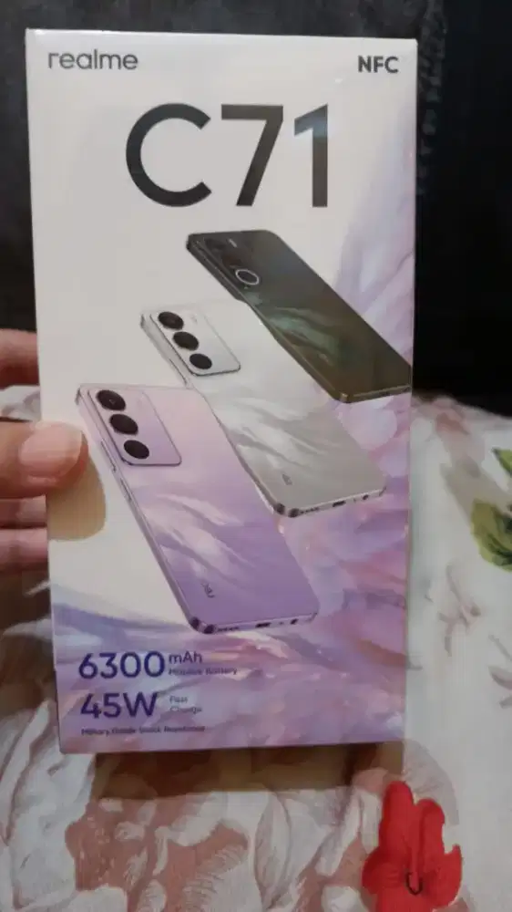 Realme C71 NFC RAM 4GB+128GB. BNIB/BARU/SEGEL. GARANSI RESMI COD SERKO