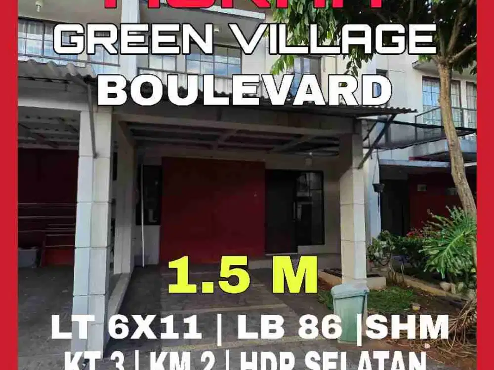 Wilson Rumah murah jalan boulevard di green village