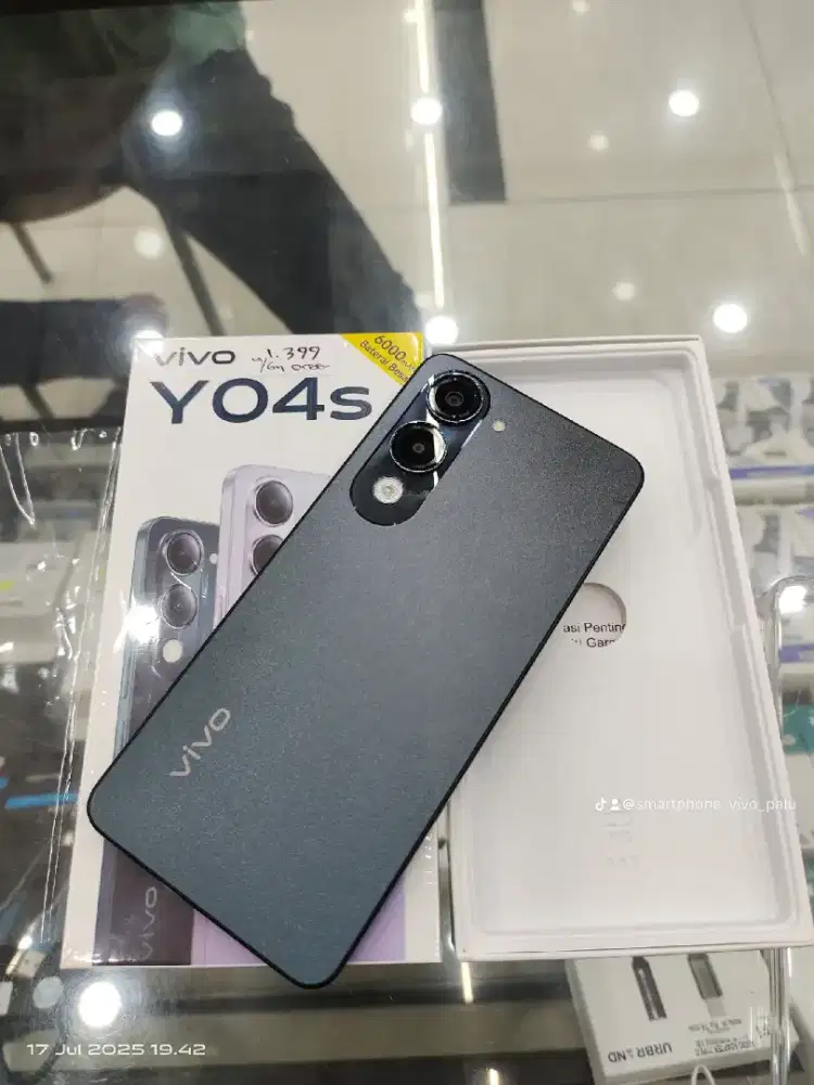 Nih ada promo dari vivo yaitu y04s HP murah meriah dengan batrai 6000