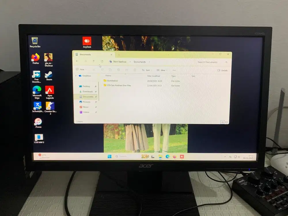 Dijual monitor Acer 19 in
