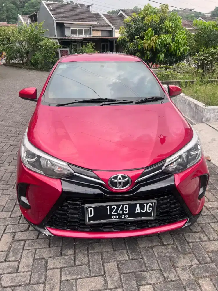 Yaris 2021 banci unit ready siap pakai lecet pemakaian cekson langsung