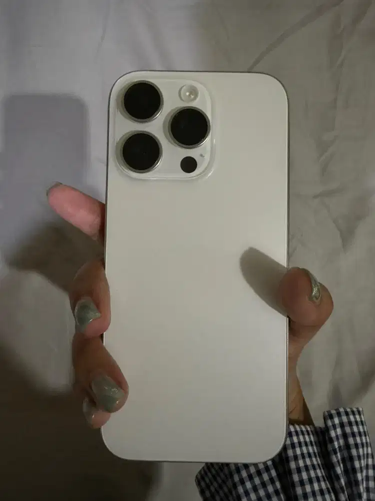 iPhone 16 Pro - 128 GB (White Titanium) Second 100% Mulus