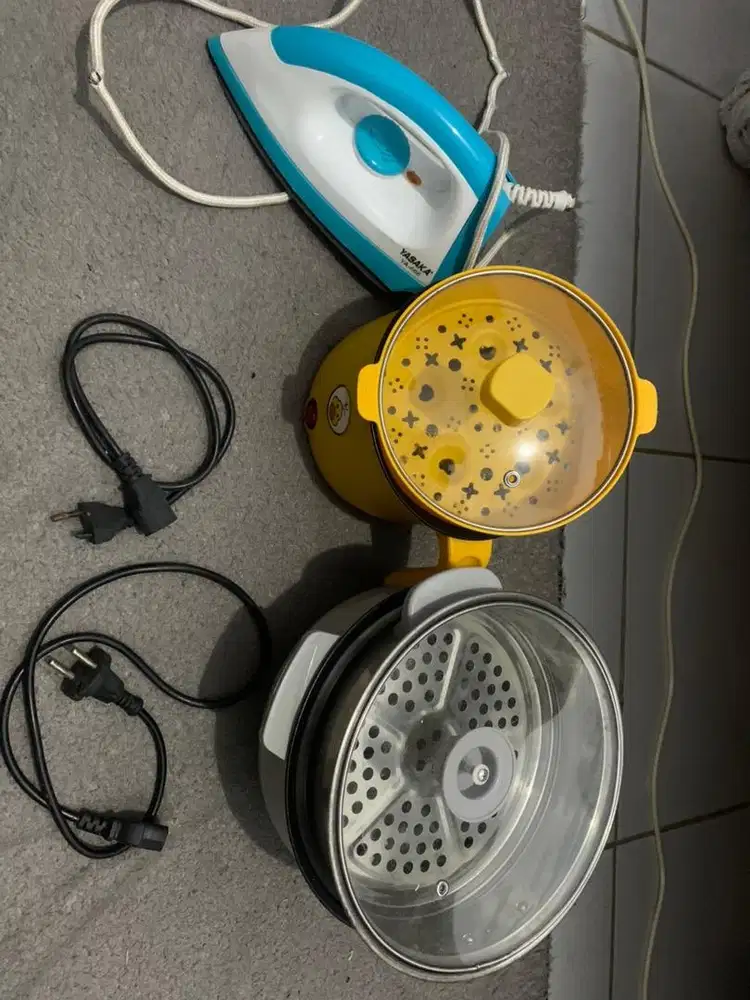 Panci Listrik dan Setrika