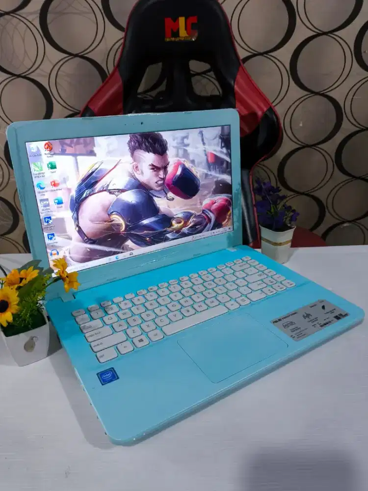 Asus Vivobook X441NA Intel N3350 Ram 4/128gb Ssd Siap Pakai COD