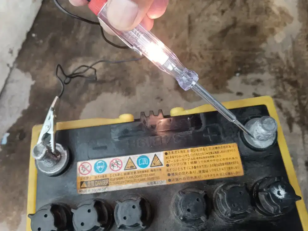 Jual aki mobil GS bekas