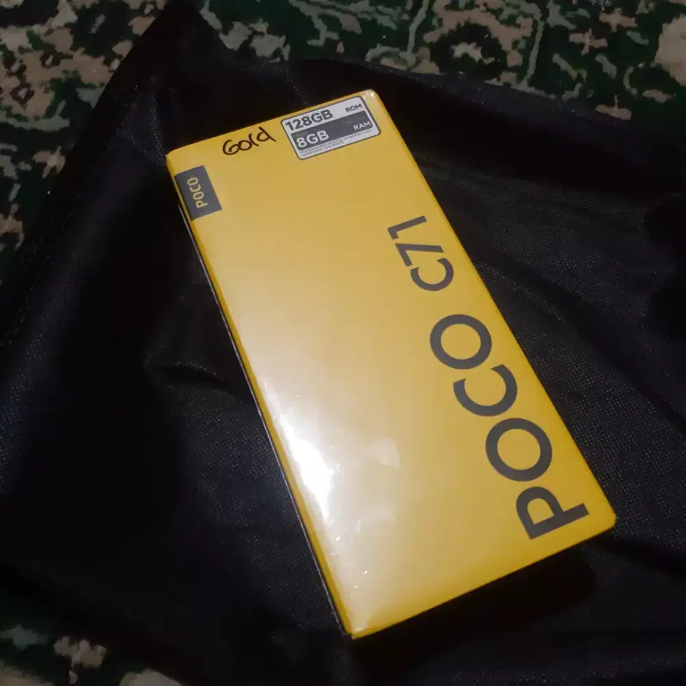 Xiaomi poco c71 4+4 128gb garansi resmi