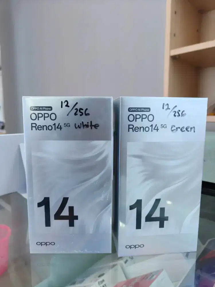 New OPPO Reno 14 5G 12/256GB Resmi SEGEL