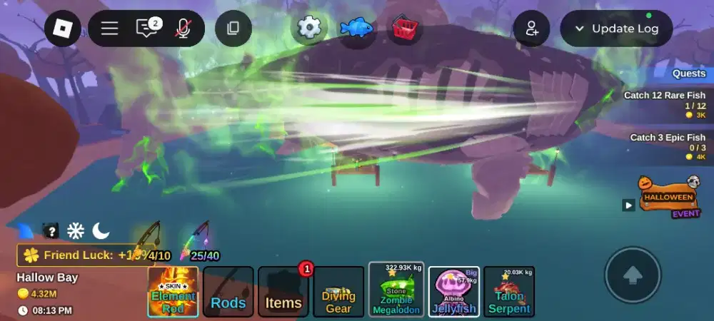 Zombie megalodon Stone fish it