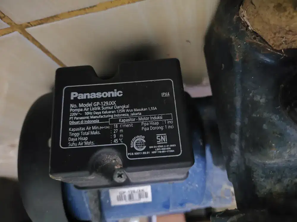 Pompa air panasonic GP-129 jxk