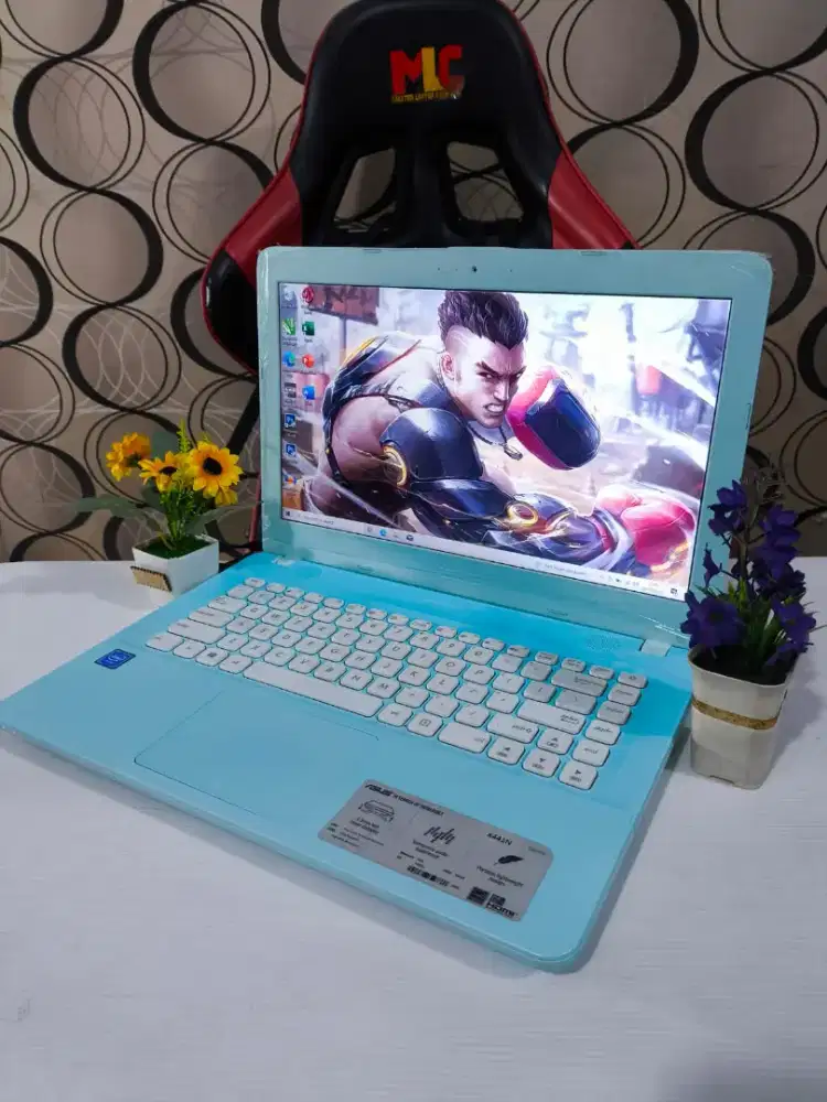 Asus Vivobook X441NA Intel N3350 Ram 4/128gb Ssd Siap Pakai COD