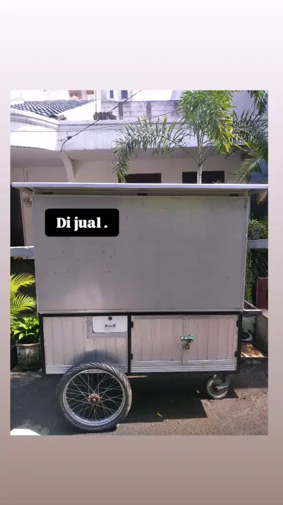 Dijual Gerobak Almunium