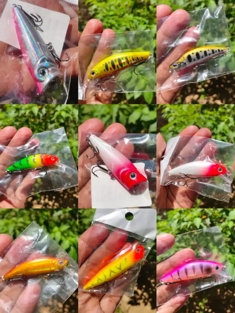 Minnow lure casting Warna terbaik Harga Termurah