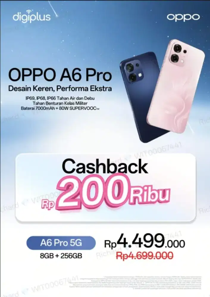 POTONGAN 200RB OPPO A6PRO