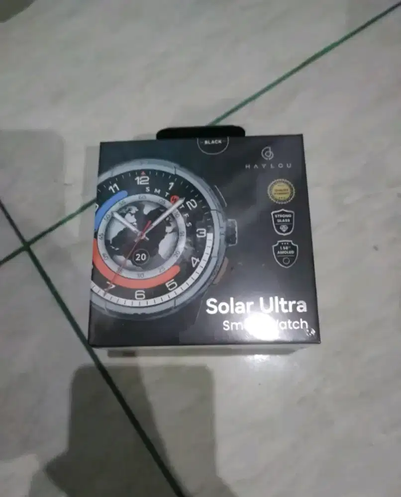haylou solar ultra warna hitam