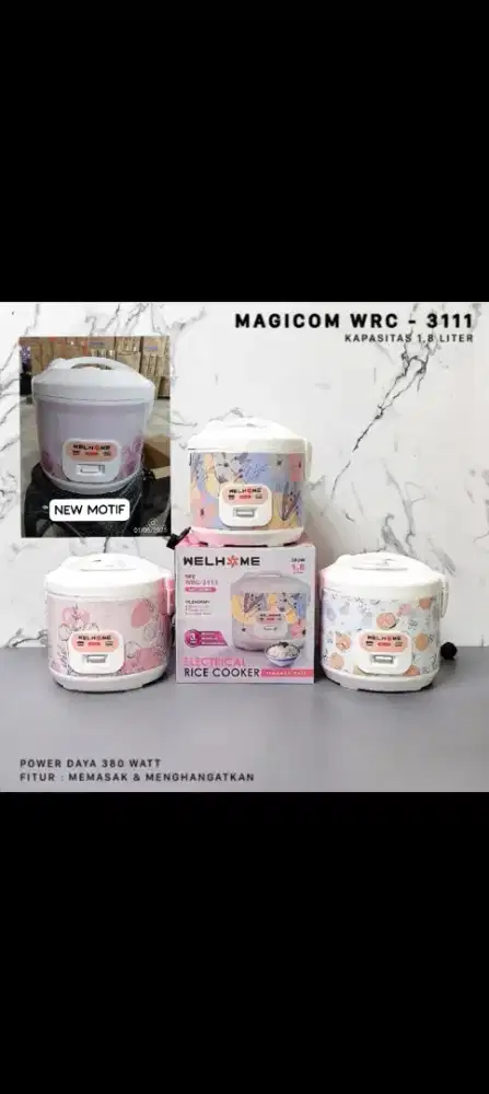Megicom / Rice cooker 3 in1 whelhome