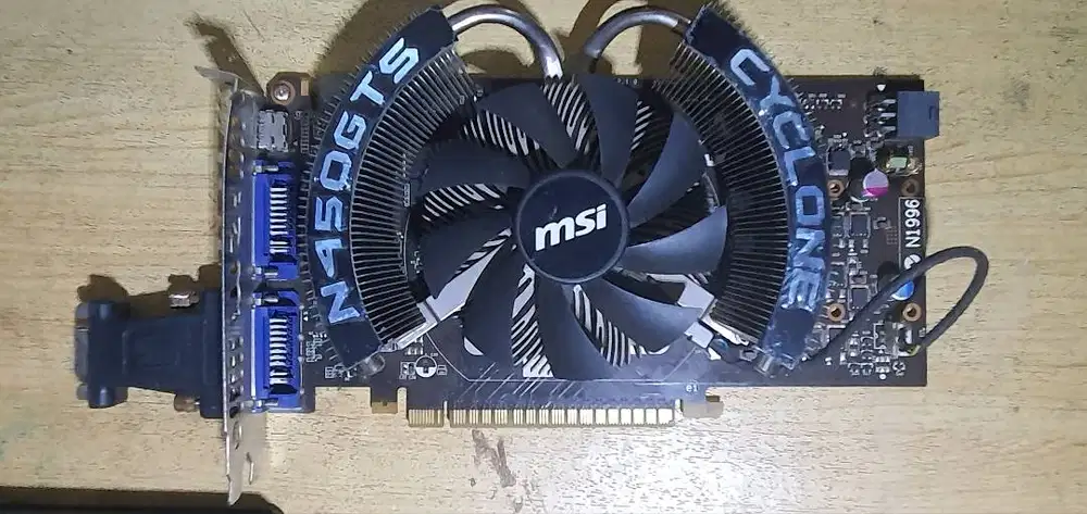 VGA Card MSI N1996 512Bit, 2GB, DDR3