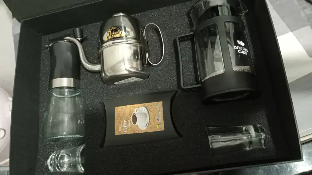 Coffee maker set / penggilingan kopi manual