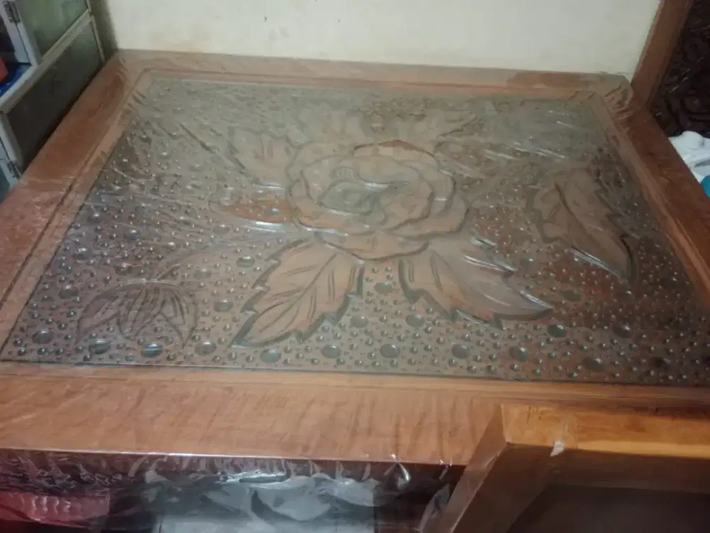 meja makan kayu jati