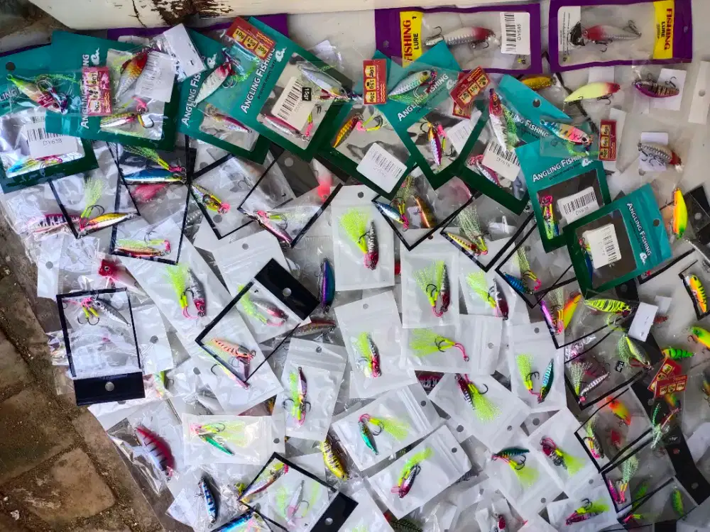 Umpan pancing Jig casting 7-10-15- 20gram Promo stok Terbatas