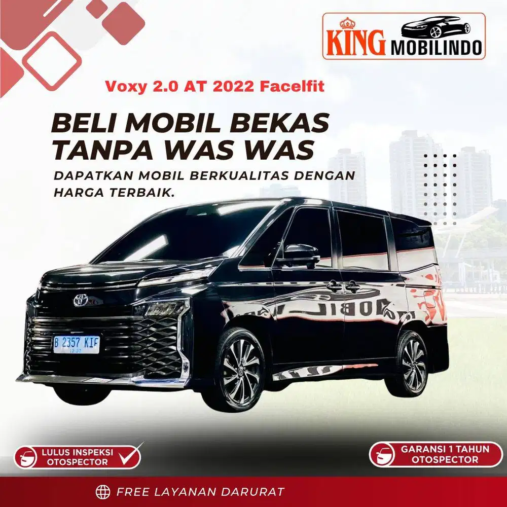 ( Garansi 1 Tahun ) Toyota Voxy 2.0 AT 2022, Like New