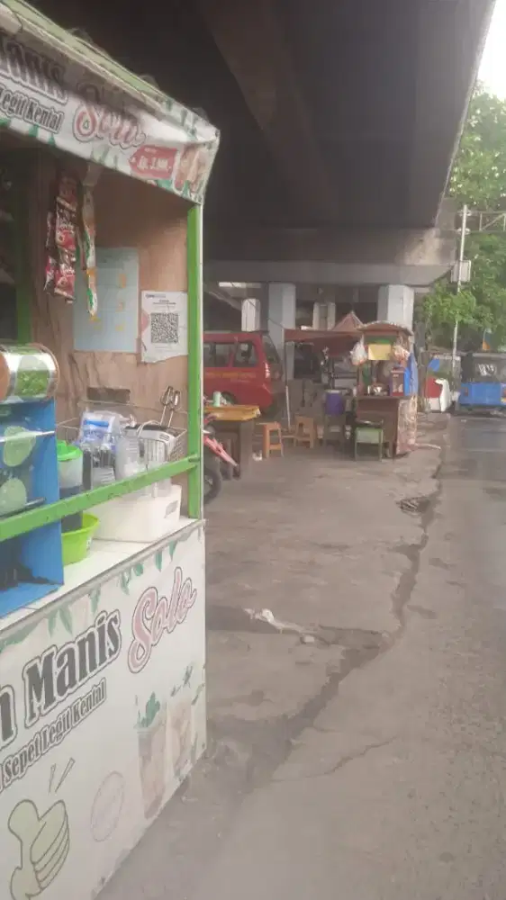 BU jual murah Gerobak es teh solo dan peralatan Murah Meriah