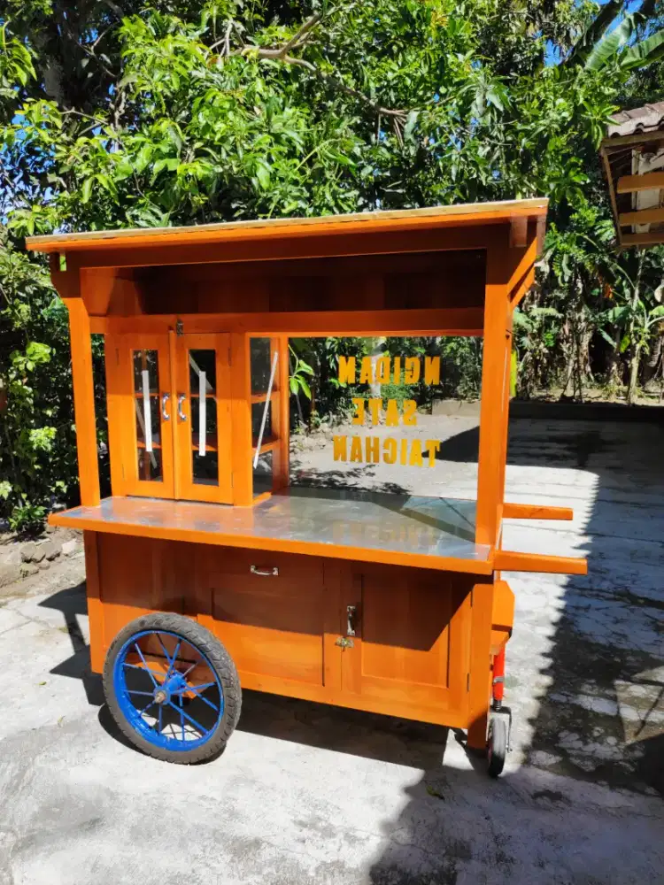 Gerobak Bakso Mie Ayam jg Melayani Pesanan Gerobak Bubur Sate Soto dlL