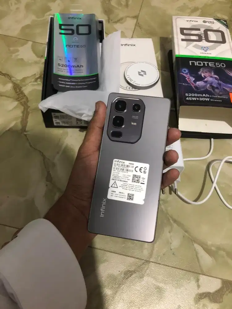 INFINIX NOTE 50 8+8/256 FULLSET BARU 2 HARI