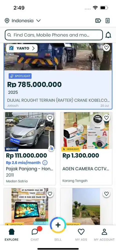 New ad for test an data and check new ad