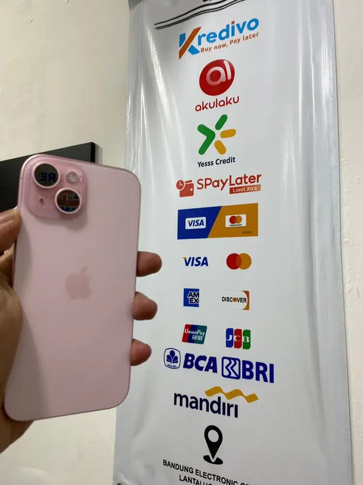 Iphone 15 128GB second ibox pink