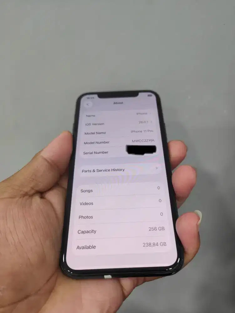 iPhone 11pro 256 ex inter