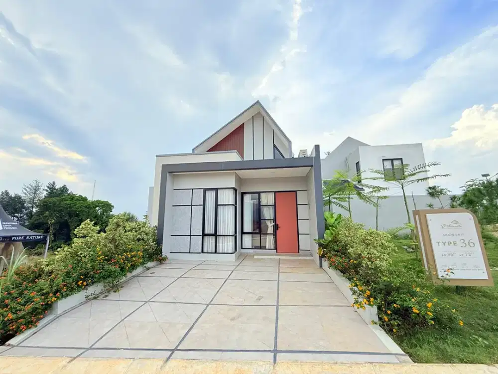 RUMAH MURAH BEST VIEW GUNUNG CLUSTER BARU D'AMANDITA SENTUL