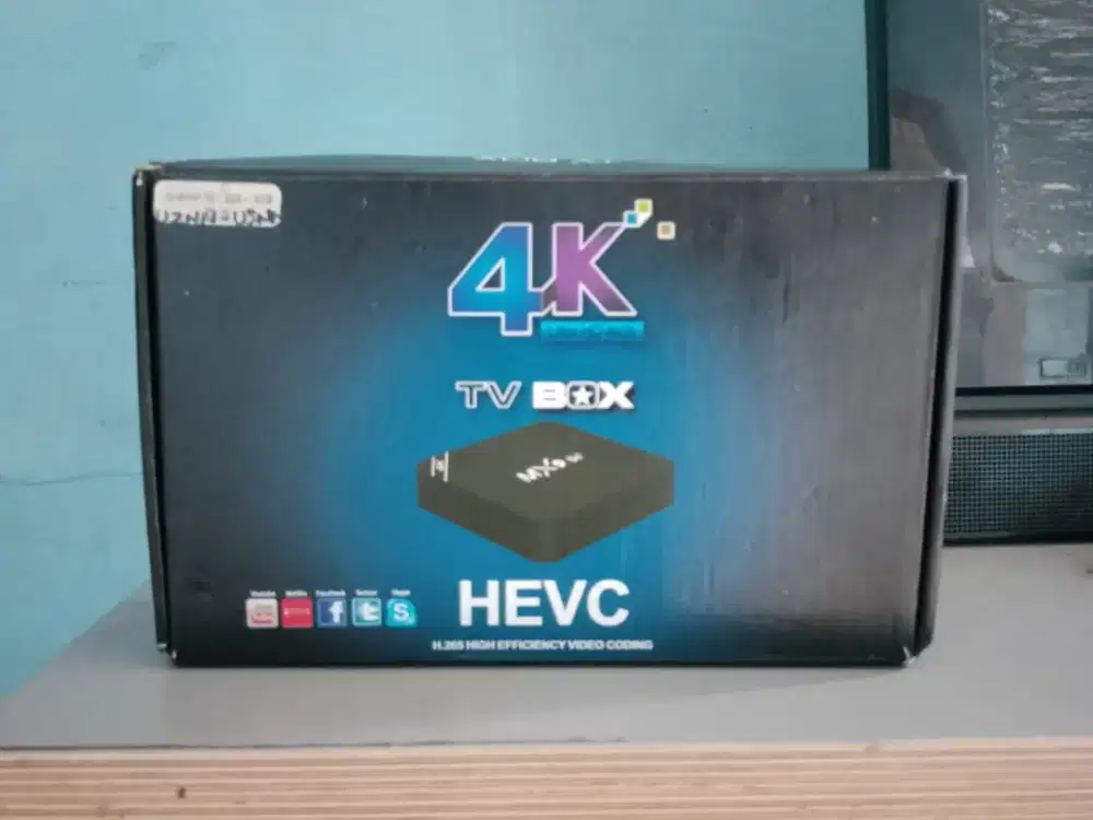 STB ANDROID MXQ PRO 4K - FULL SET