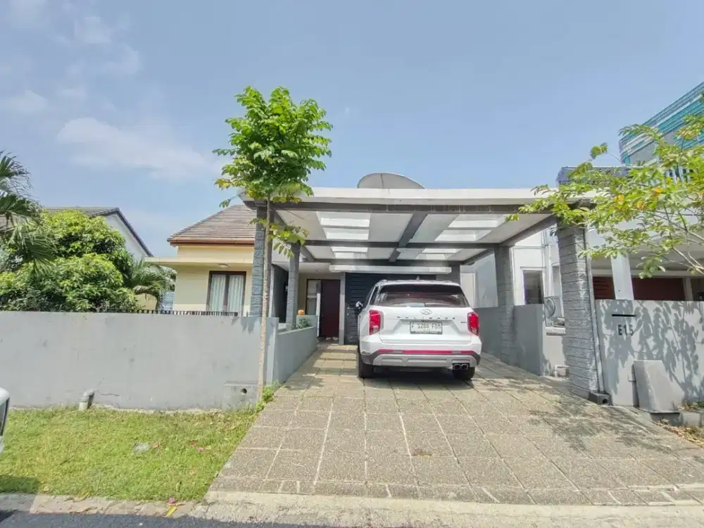 RUMAH MODERN INCLUDE KITCHEN SET AND AC DI SENTUL CITY