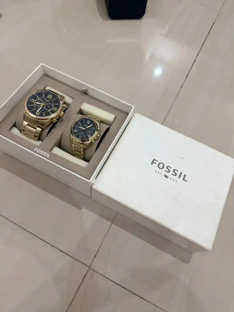 jam tangan fossil couple ori beli dikanada