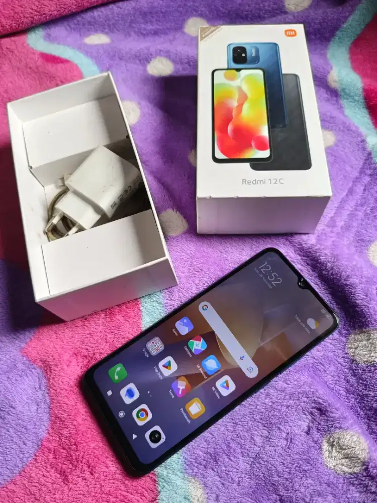 Redmi 12C Ram 4/128GB Fullshet