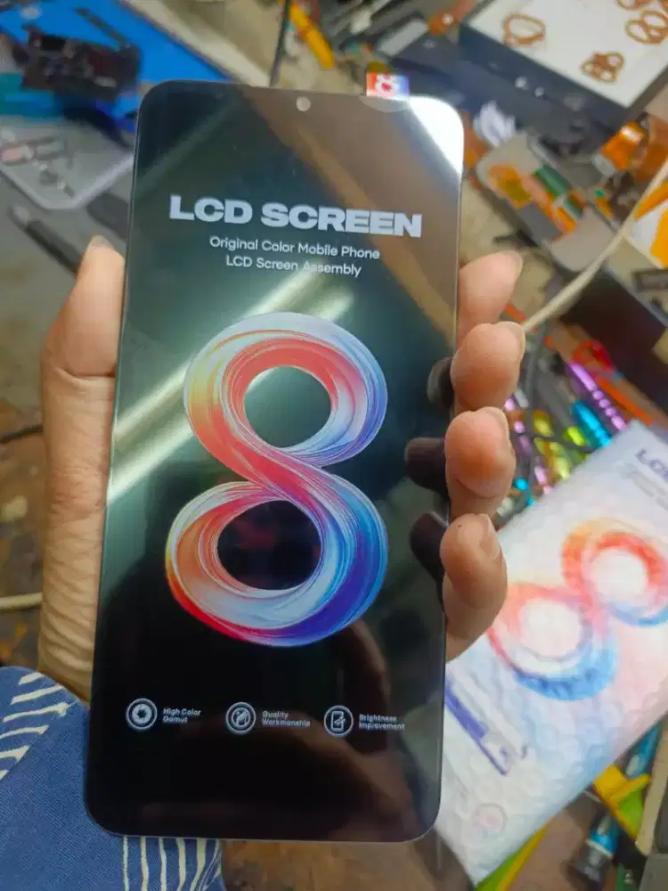 Jual Lcd infinix smart7.gratis pasang