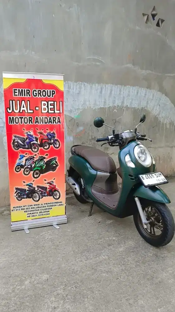 MOTOR HONDA SCOPY 2023 PAJAK ON
