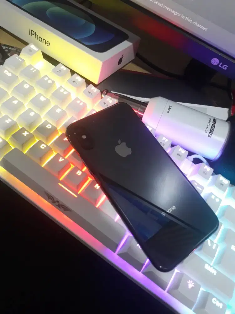 Iphone X 64gb semua aktif face id imei murah fullset