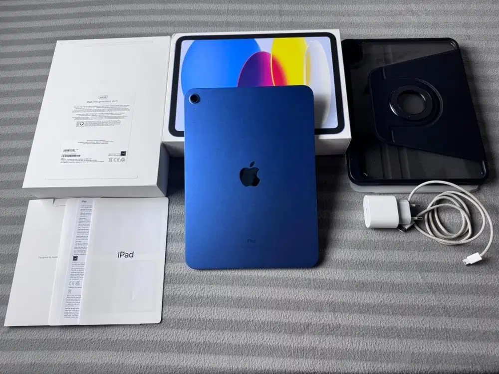 iPad Gen 10 64gb Fullset Garansi On