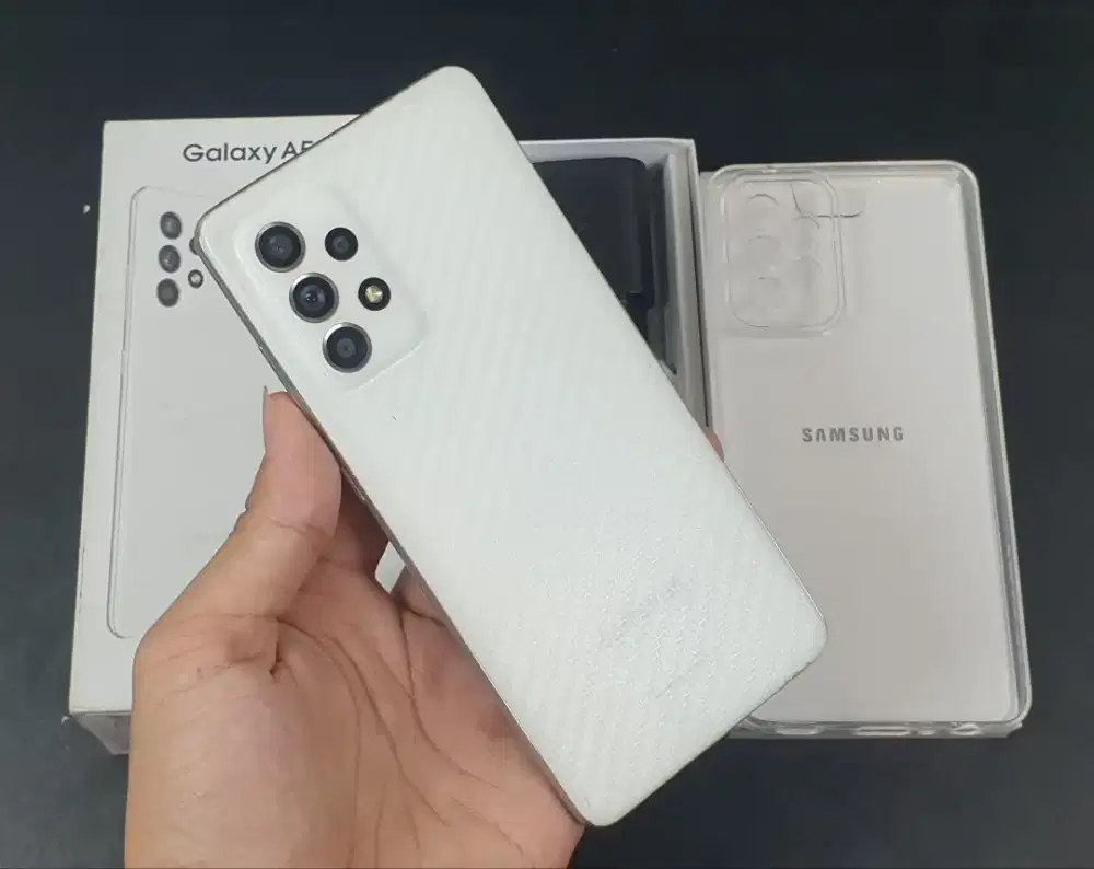 Samsung Galaxy A52 NFC 8/256 Fullset Resmi SEIN