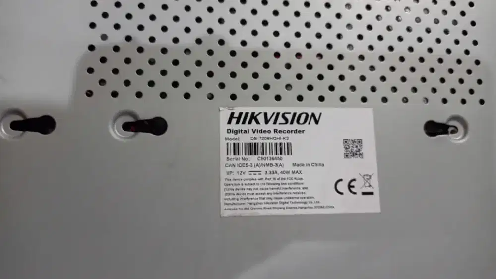 Dvr Hikvision 8 Chanel