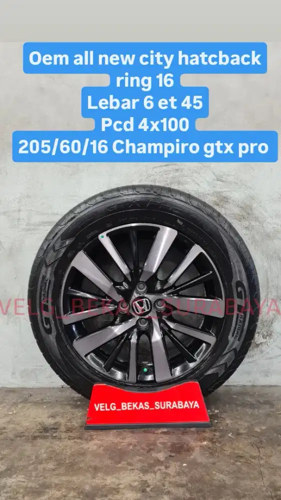 Oem all new city hatcback ring 16