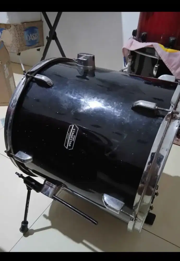 Tama stagestar drum floor atau bis jadi bass drum juga