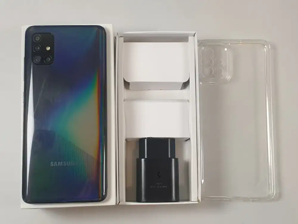 Samsung Galaxy A51 NFC 6/128 Fullset Resmi SEIN