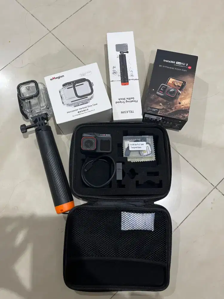 Jual Kamera Action Cam Insta360 Insta 360 Ace Pro 2 Mulus Nominus