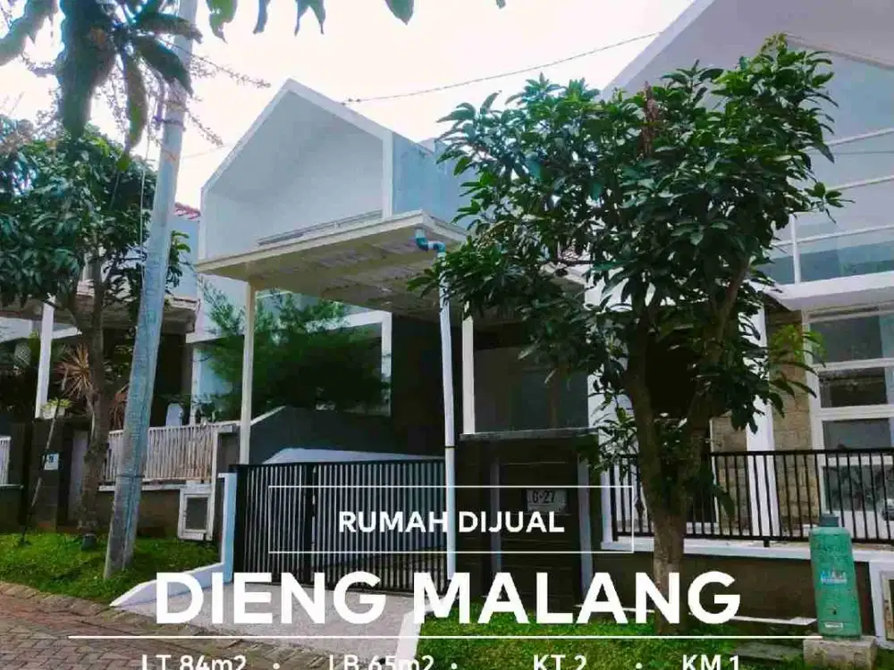Rumah Dijual dekat FKH UB Dieng, Malang