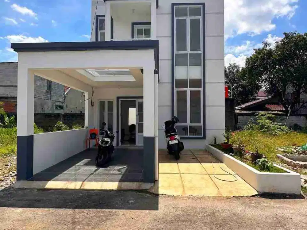 Rumah Baru 2 Lantai Di Cilangkap Cipayung Dekat Tol Bambu Apus, Cluster APS Jakarta Timur