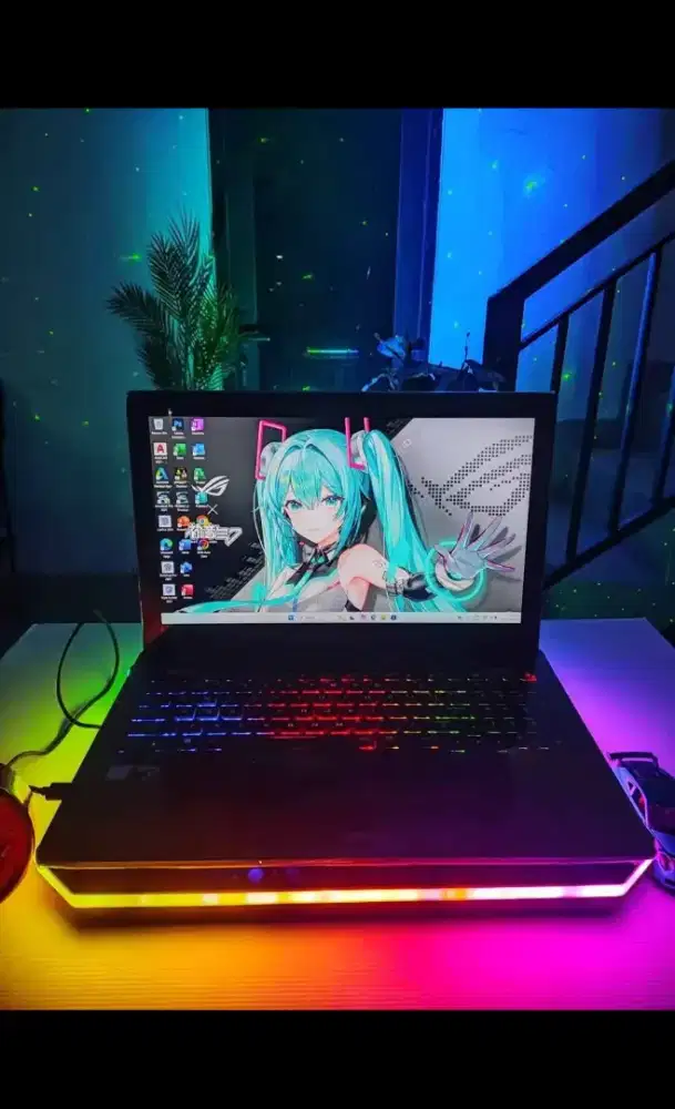 ASUS ROG STRIX GAMING GL553VD RAM 16GB SSD 512GB